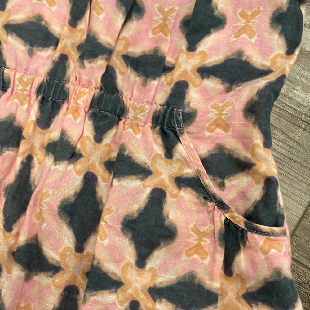 Crewcuts pink batik print dress - Picture 4 of 6